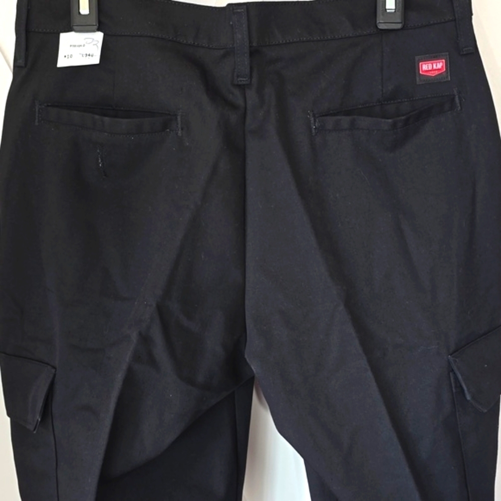RED KAP Women's Industrial Cargo Work Pant - Black - Picture 6 of 12